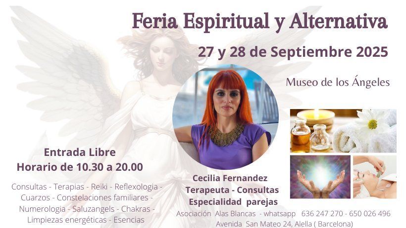 Cecilia Fernandez Espiritual Alternativa Cecilia Fernández experta en Terapia de parejas