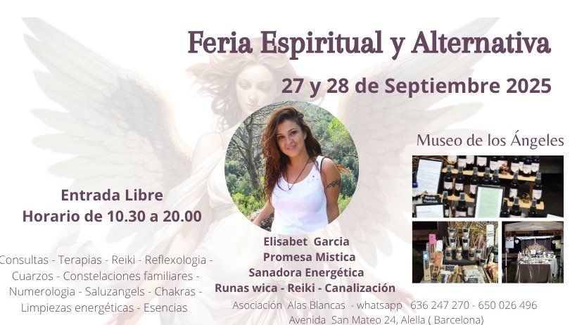 Eli Promesa Mistica - Feria Espiritual Alternativa Maria - Clika Complements Feria Espiritual Alternativa