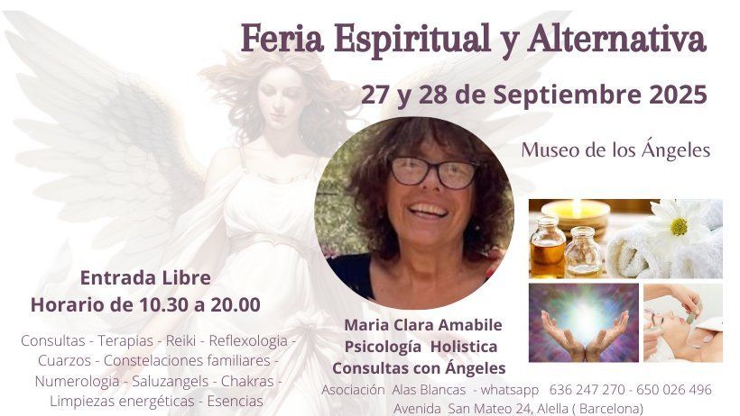 Maria Clara Abilme Fernandez Espiritual Alternativa Maria Clara Amabile. Psicologa y terapeuta especializada en infancia.